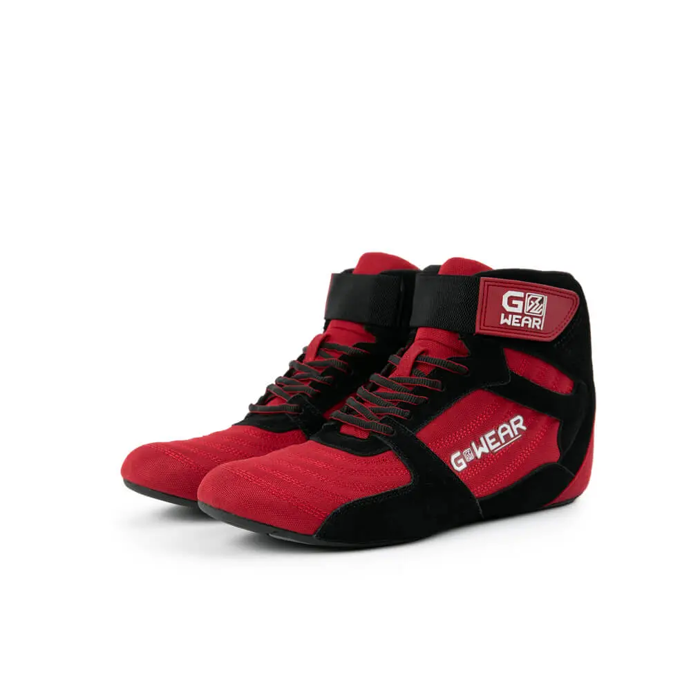 Gwear Pro High Tops, red/black, 43