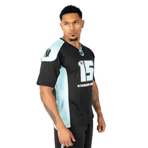 Athlete T-Shirt 2.0 (Brandon Curry), black/light blue, xxlarge