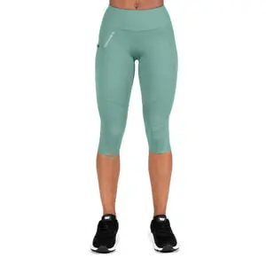 Monroe Cropped Leggings, army green, small