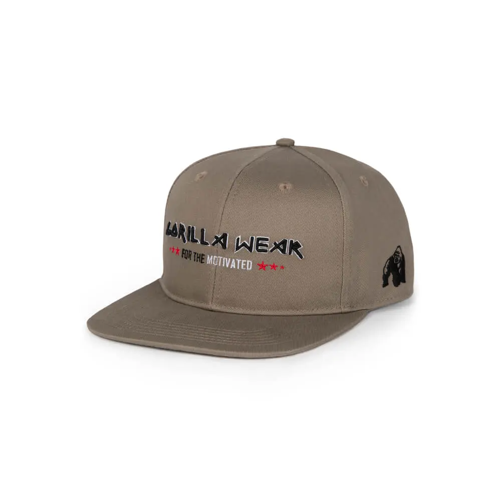 Wayne Snapback Cap, brown