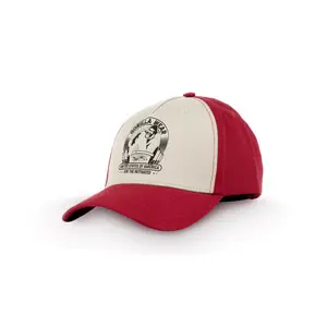 Buckley Cap, red/beige