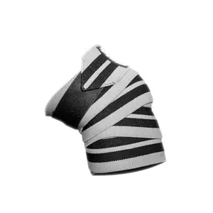 Knee Wraps, grey/black, 2 m