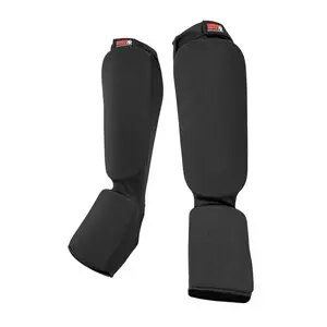 Jefferson Shin Guards, black, xlarge