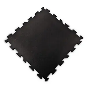 Gummigulv 1x1m Pusle, 15 mm