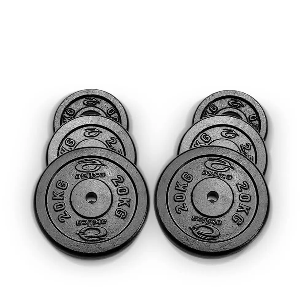Vektskiver 25 mm, 2 x 15 kg