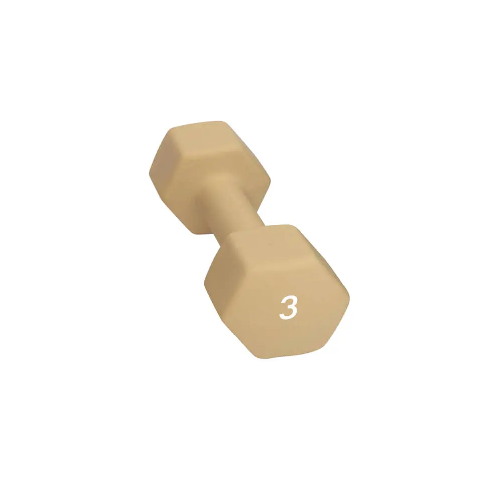 Hex Neoprene Dumbbell, 3 kg