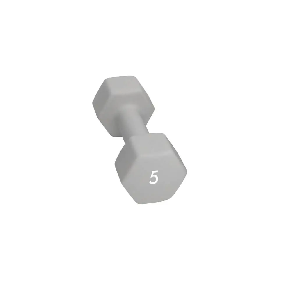 Hex Neoprene Dumbbell, 5 kg