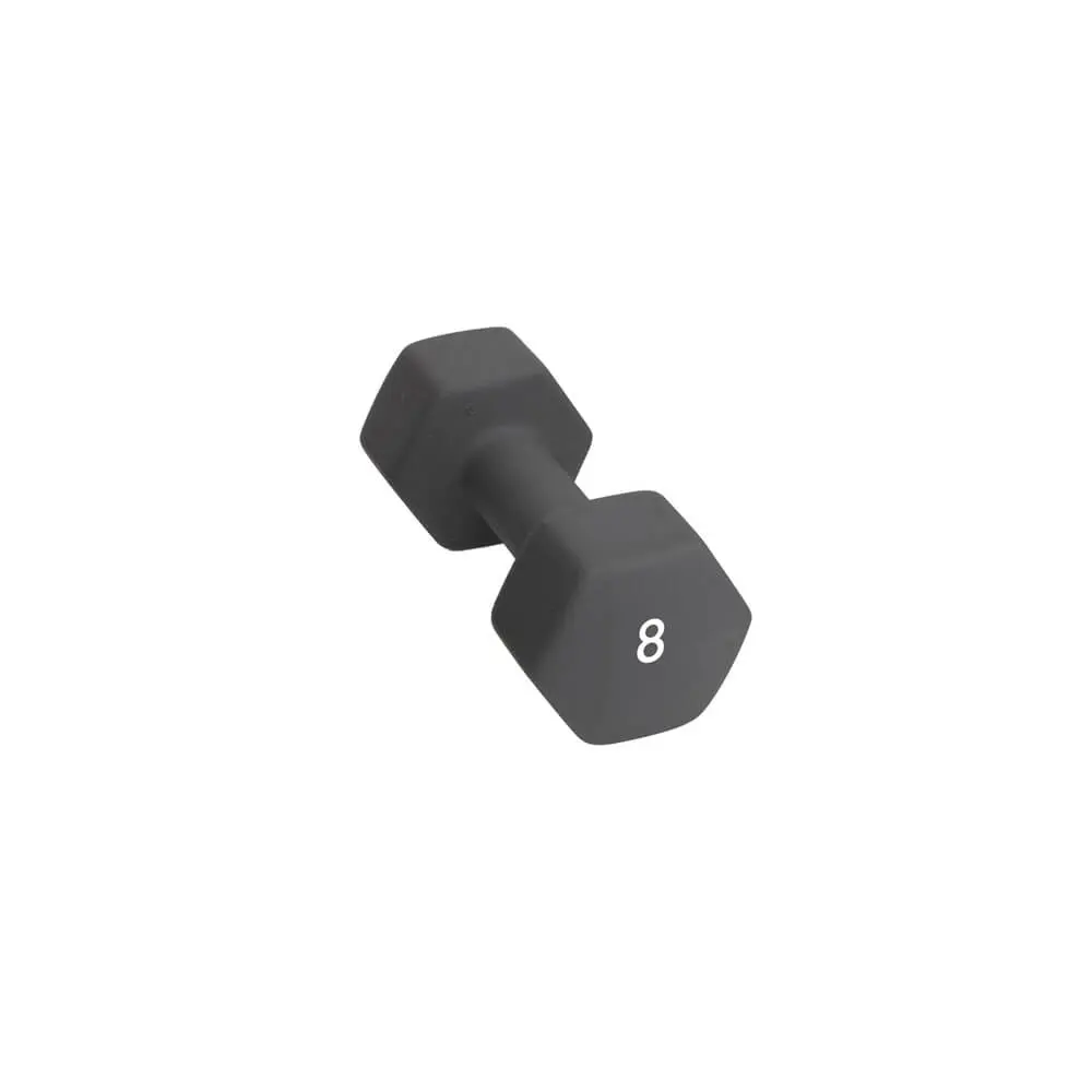 Hex Neoprene Dumbbell, 8 kg