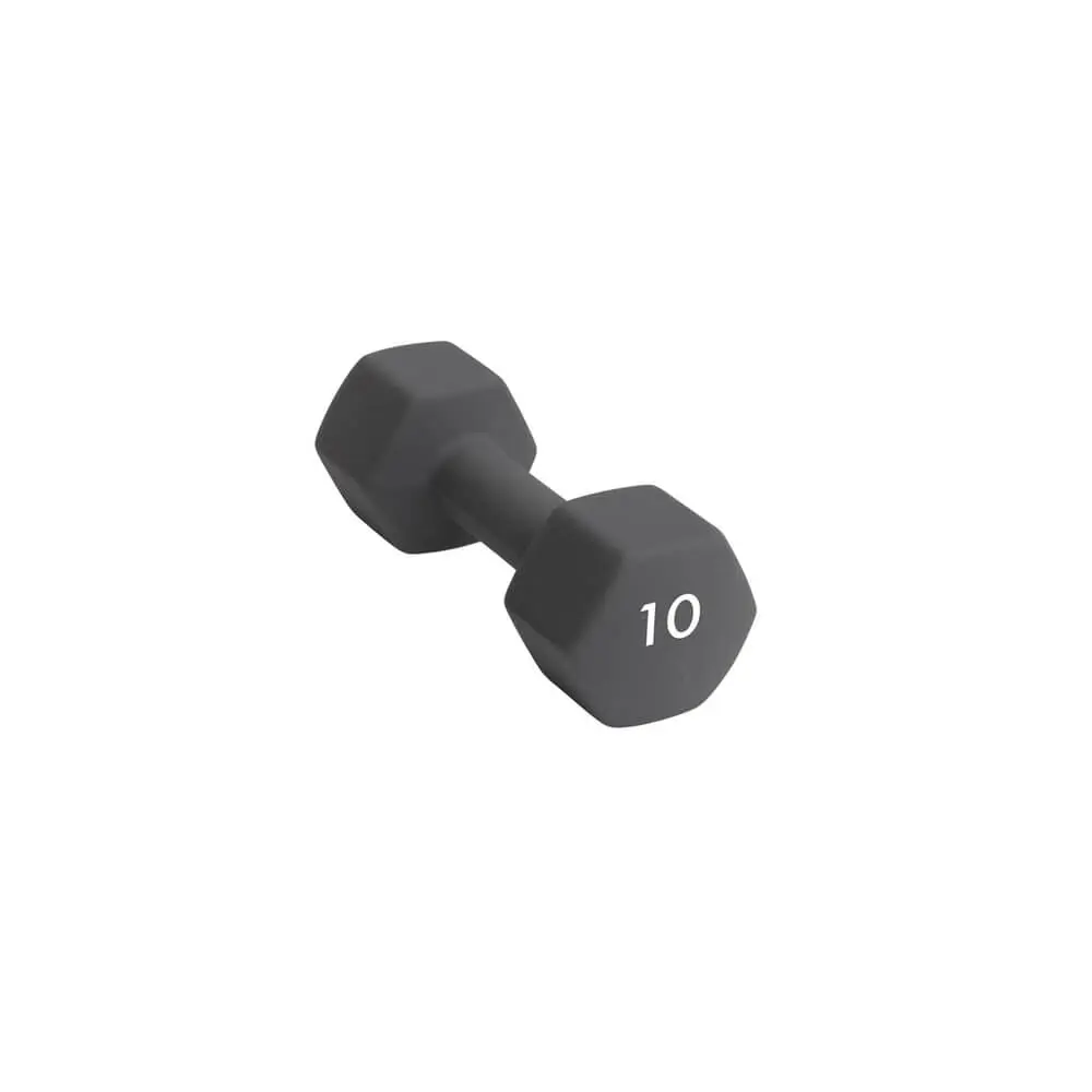 Hex Neoprene Dumbbell, 10 kg