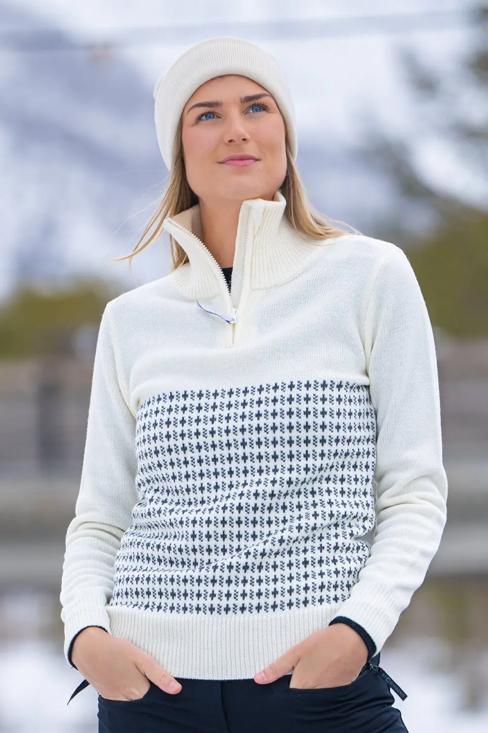 Nordisfjell Half Zip ullgenser
