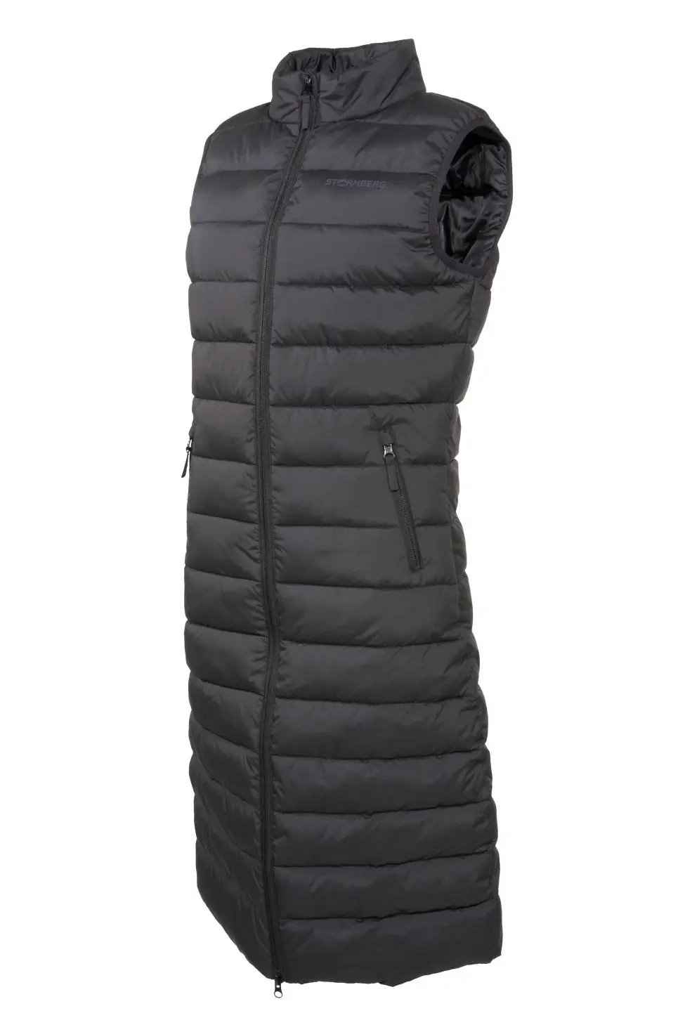 Strimfonna vattert lang vest