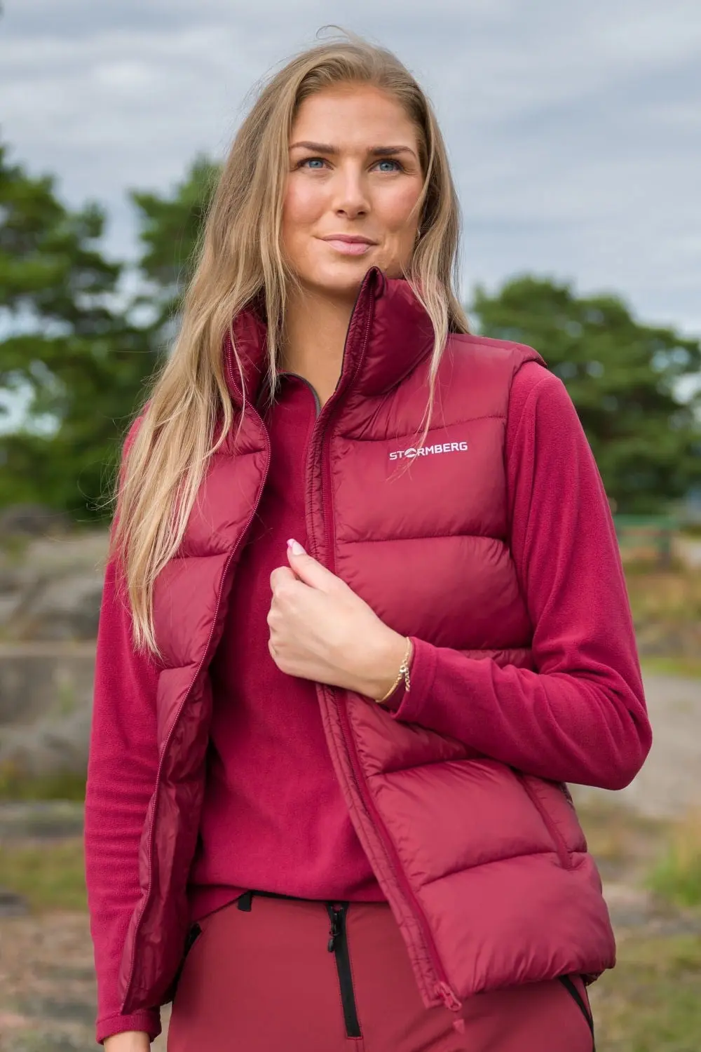 Frostli vattert vest