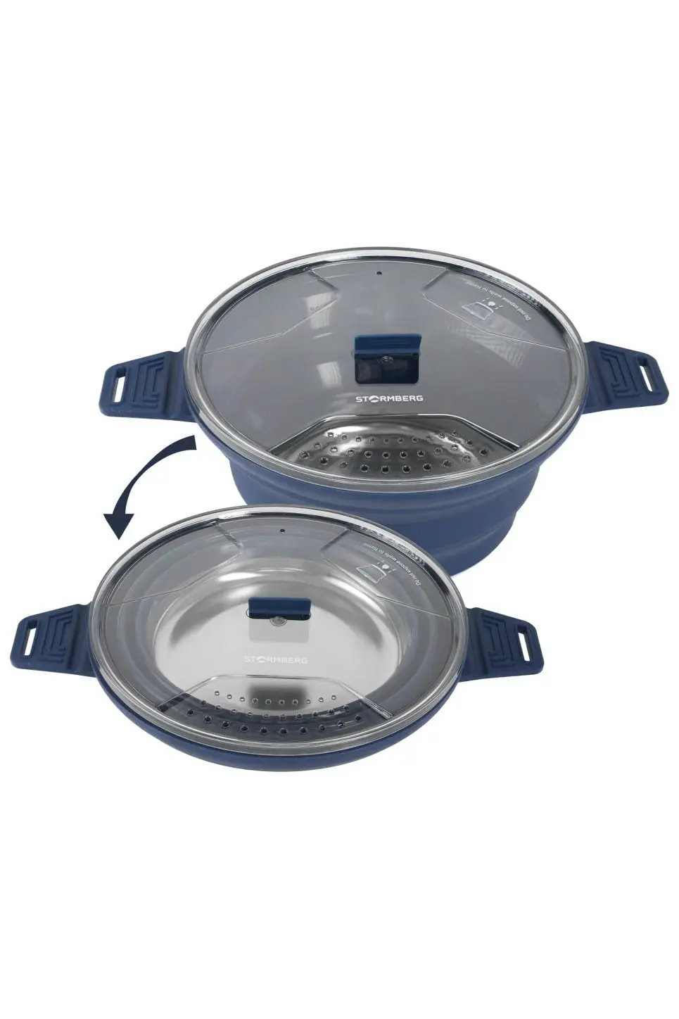 Nupen sammenleggbar kjele 2,5 L