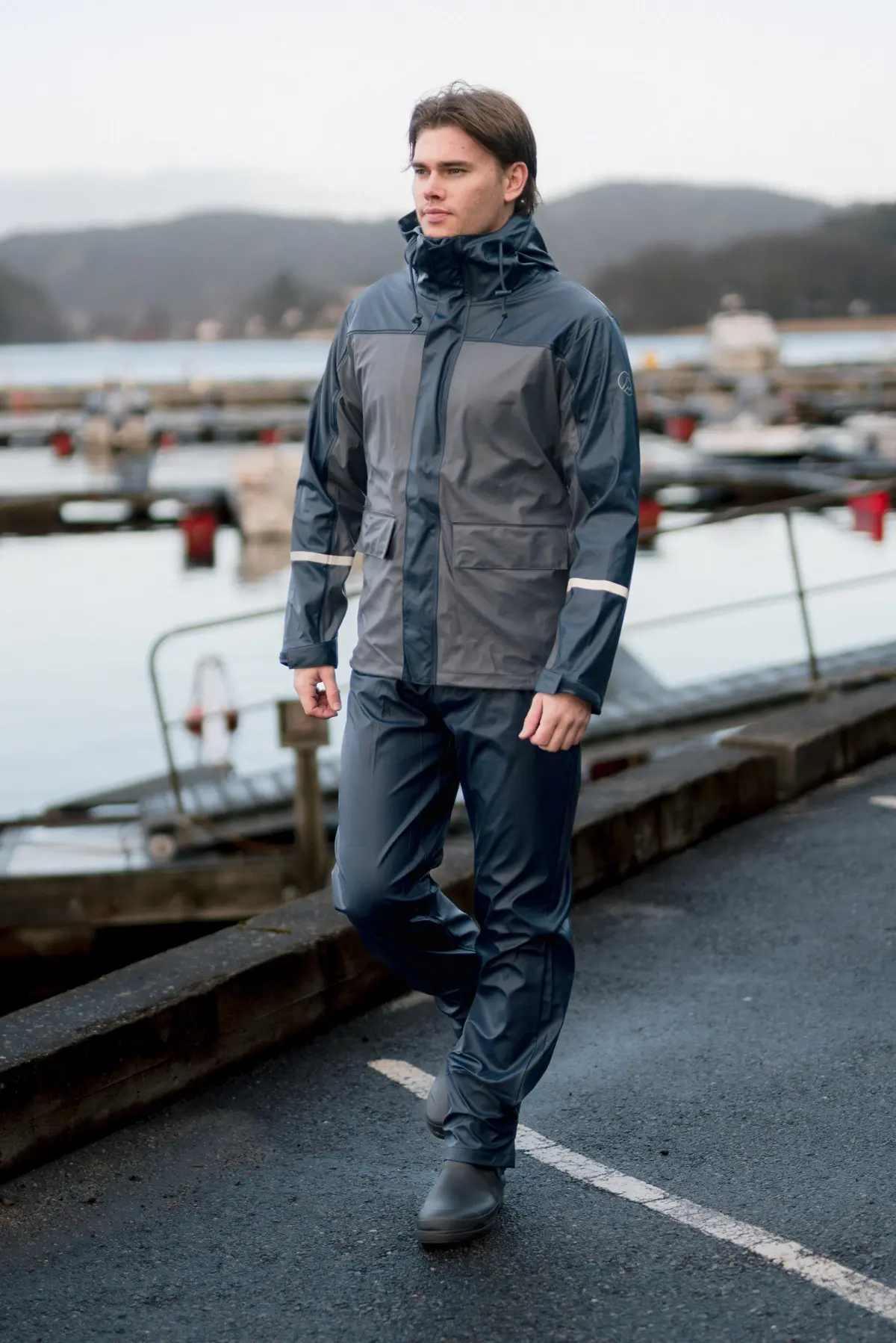 Lofoten lettvekts regnbukse m/ korte ben