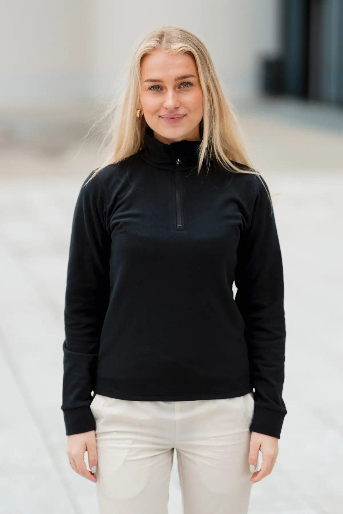 Molladalen Supersoft Half Zip fleecegenser