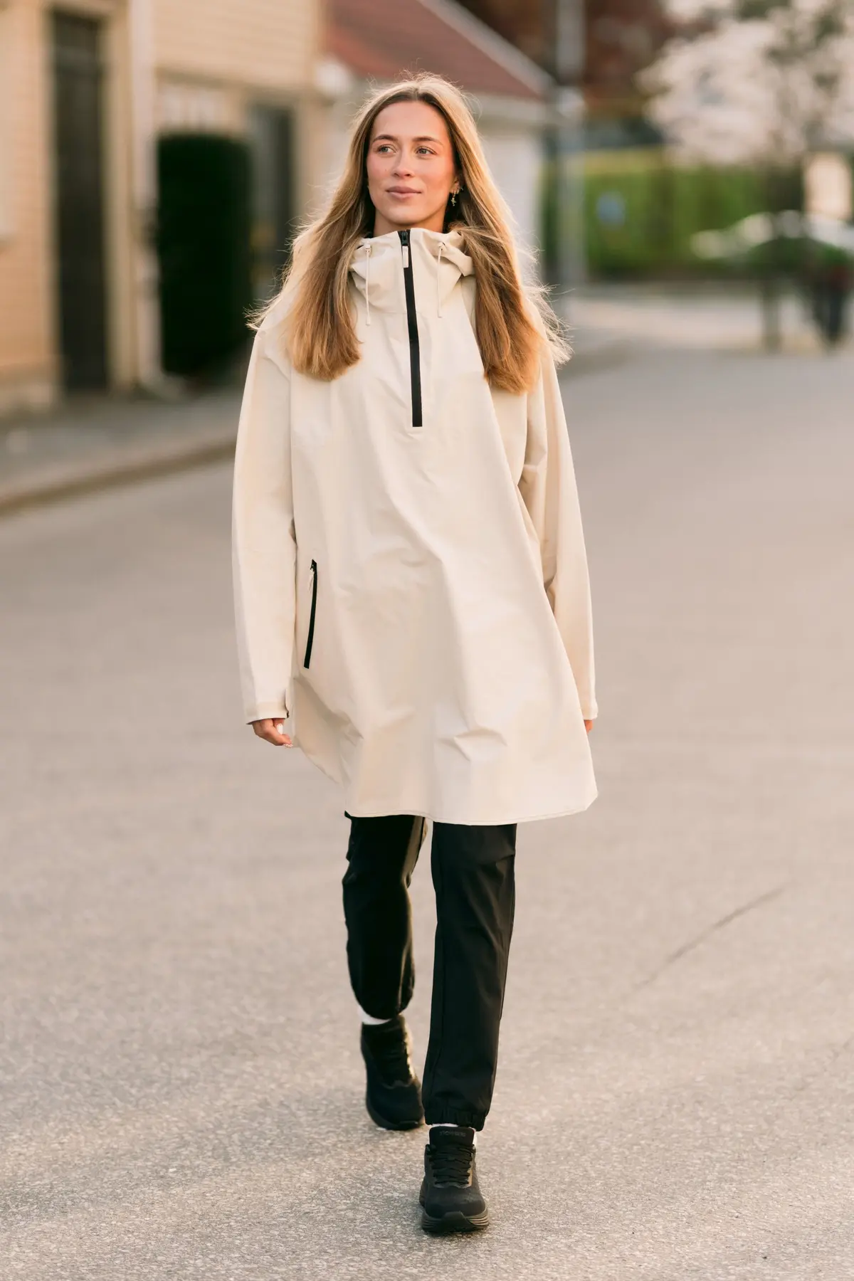 Lofotregn skallponcho