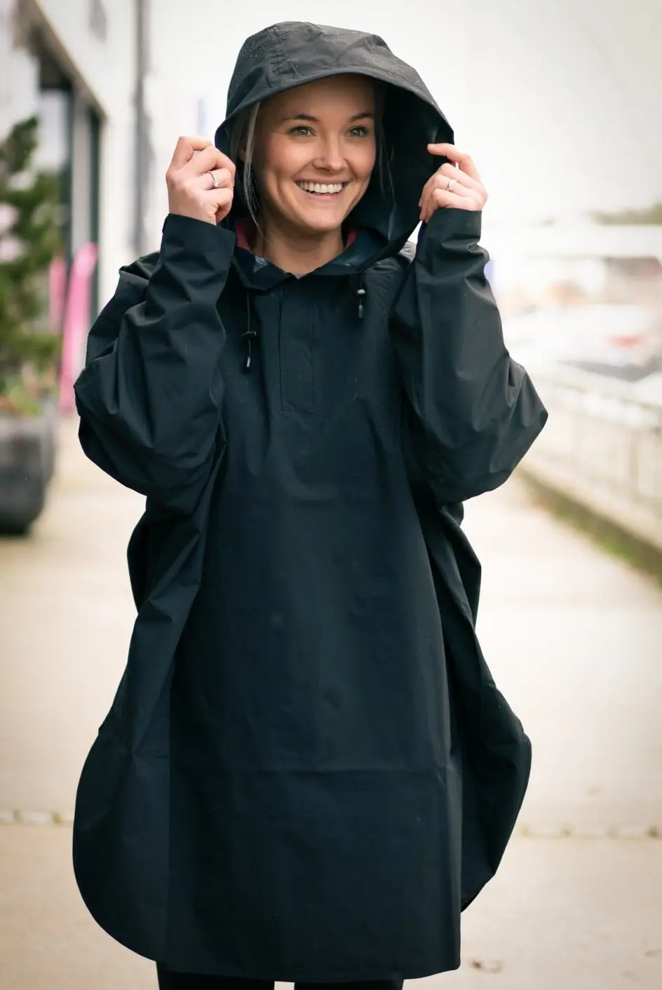 Harstad skallponcho