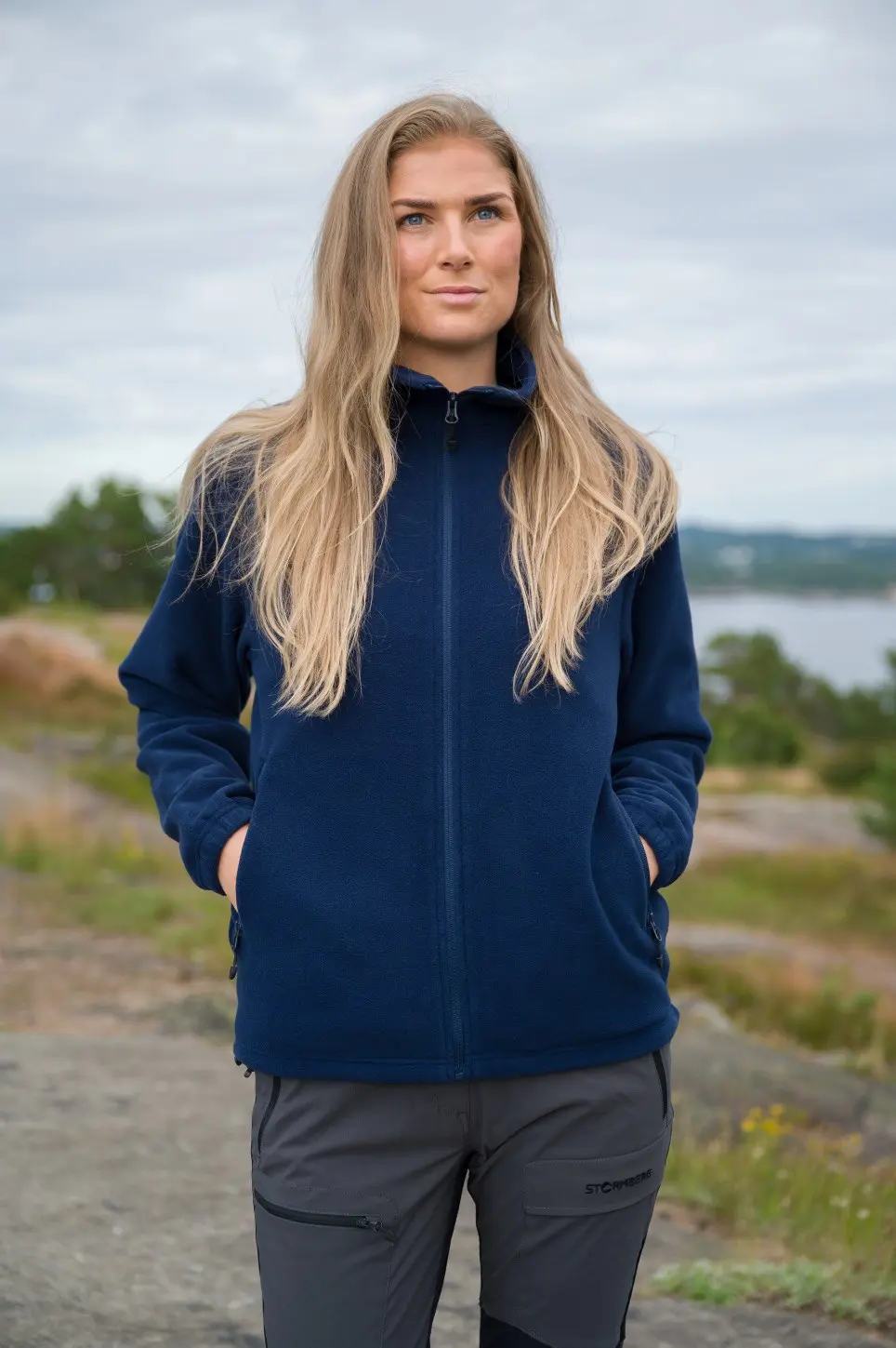 Kildenes vindstopp fleecejakke