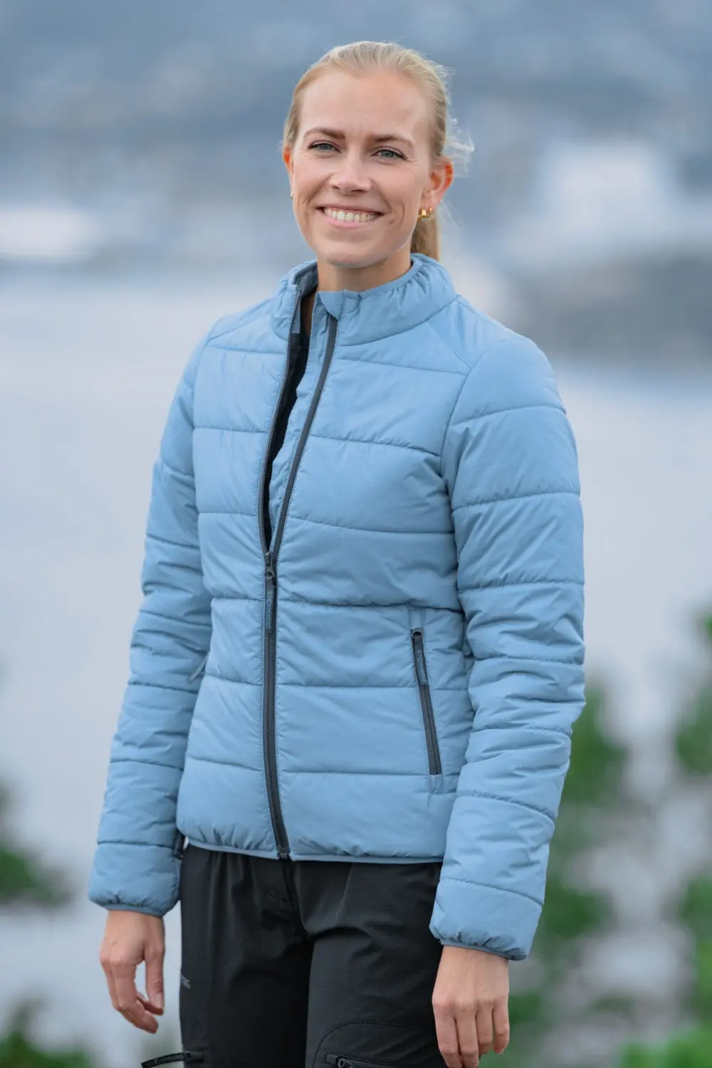 Strimfjord vattert jakke