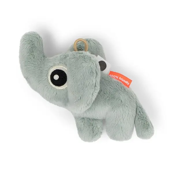 Done By Deer Tiny Sensory Rattle, Elphee Blue