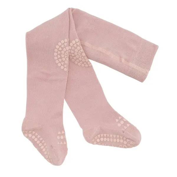 GoBabyGo Crawling Tights, Dusty Rose