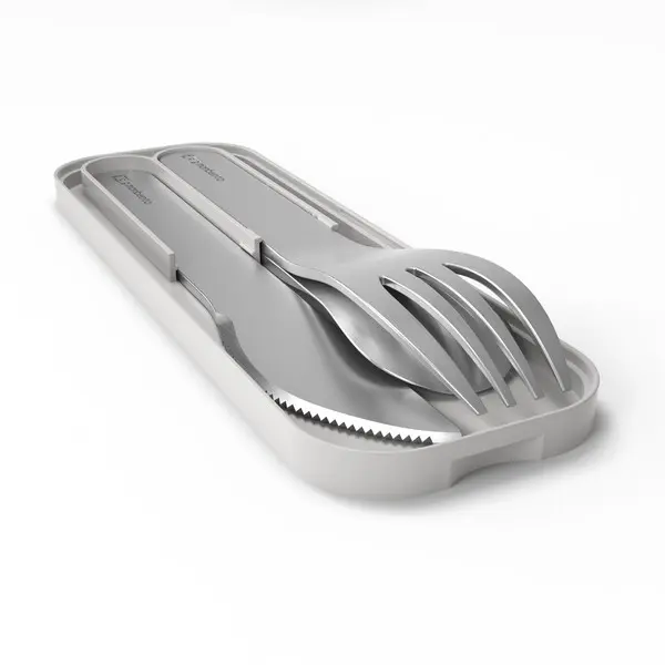 Monbento Pocket Bestikk, Grey Coton