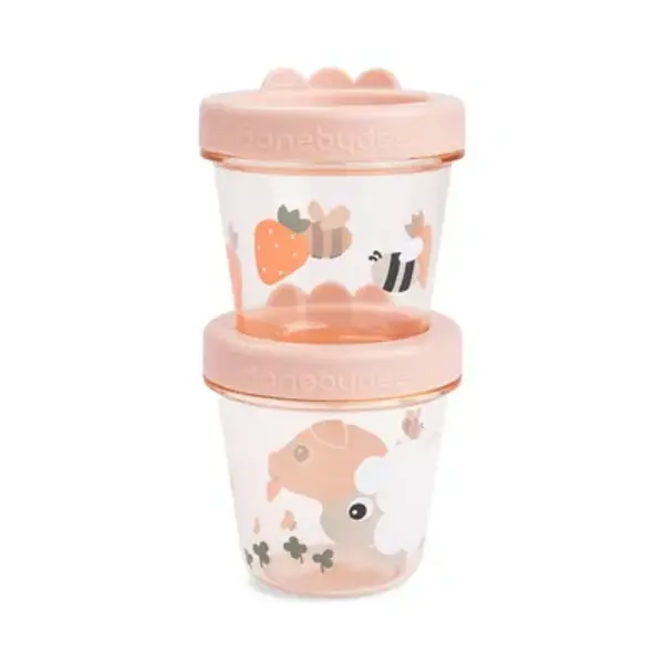 Done By Deer Baby food container 2-pack Tiny farm, Powder