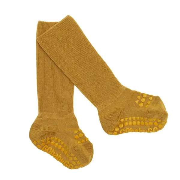 GoBabyGo Krabbesokker i Bambus, Mustard