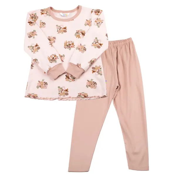 JOHA BIRD HOUSE Pysjamas Sett I BOMULL, Rose