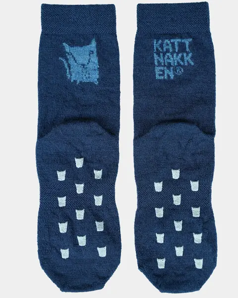 KATTNAKKEN Ullsokk Antigli Tynn 2pk, Hav og Himmel