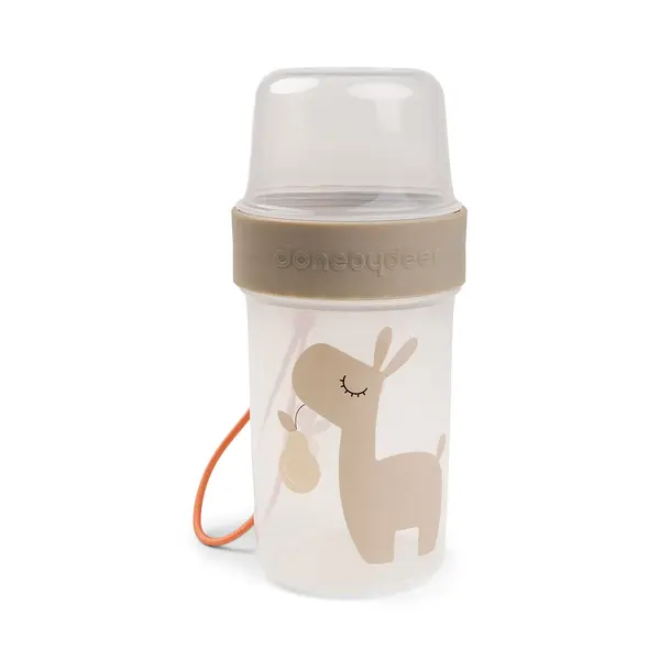 Done By Deer To go 2-way snack container L Lalee