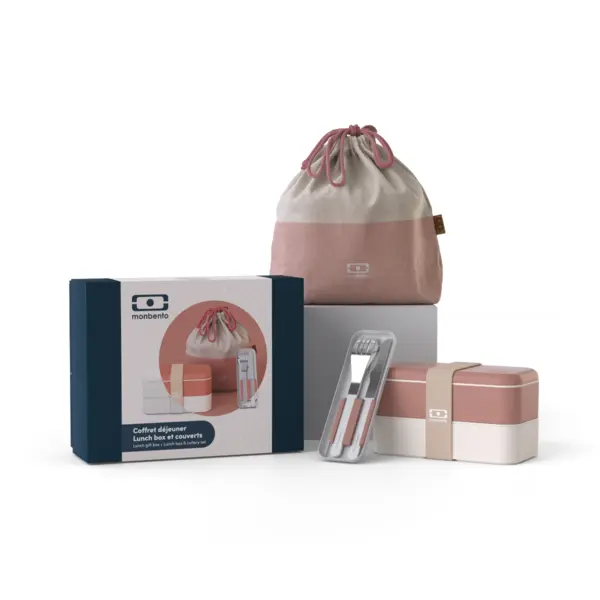 Monbento Gift Box Matboks Original, Pink Moka