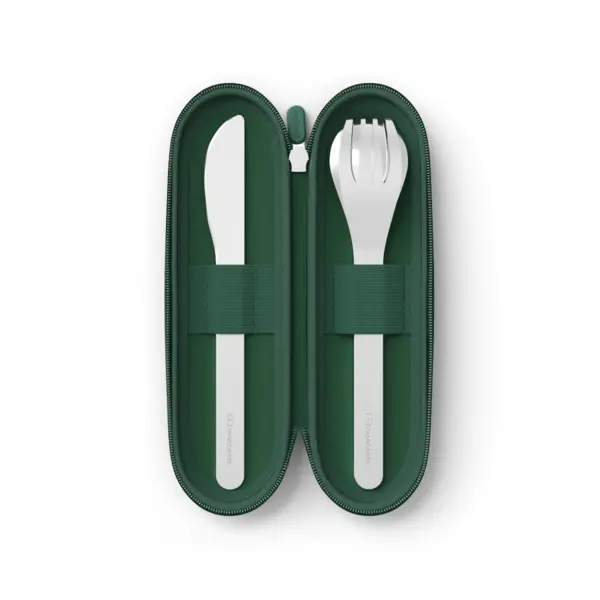 Monbento Slim Nest Trio Knife To-go Bestikksett Green