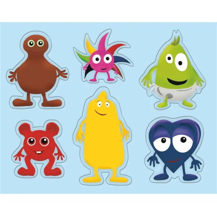 Babblarna Formpuslespill 6 figurer