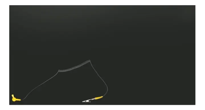 ESD-matte for håndtering av elektronikk, 700x500mm, svart