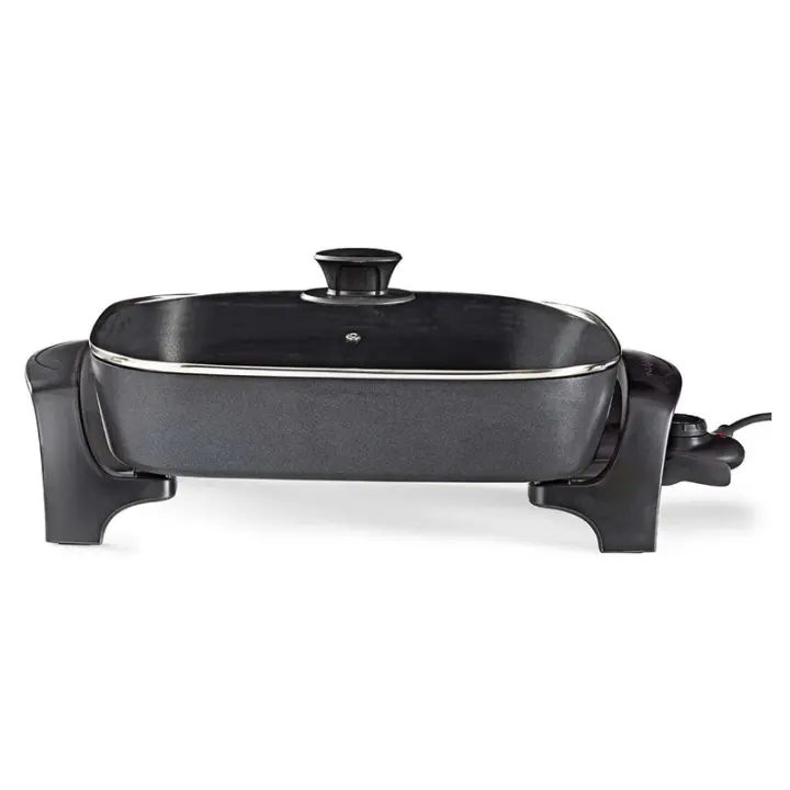 Nedis Elektrisk Skillet Pan | 80 mm | 7.0 l | Kjølige berøringshåndtak | 7.0 l | Justerbar termostat