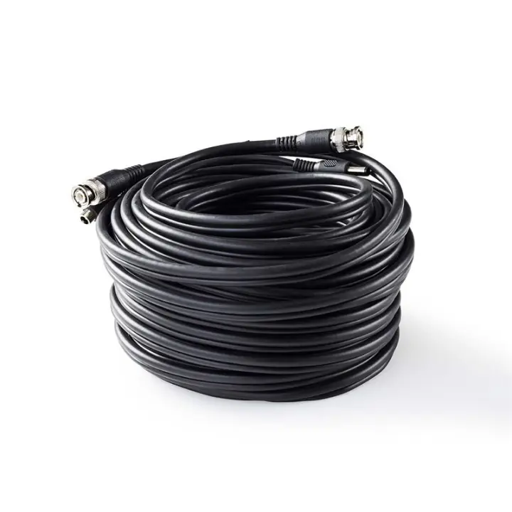 Nedis CCTV Security Cable | BNC / DC | 20.0 m | Rund | PVC