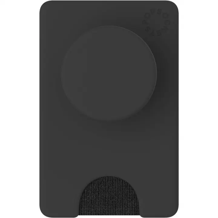 POPSOCKETS Wallet Black Avtagbar Lommebok for Mobil PopWallet+
