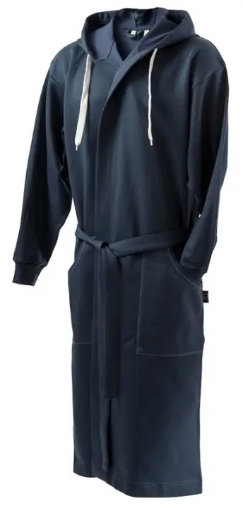 Kosta Linnewäfveri College-badekåpe, Mørkeblå, L/XL