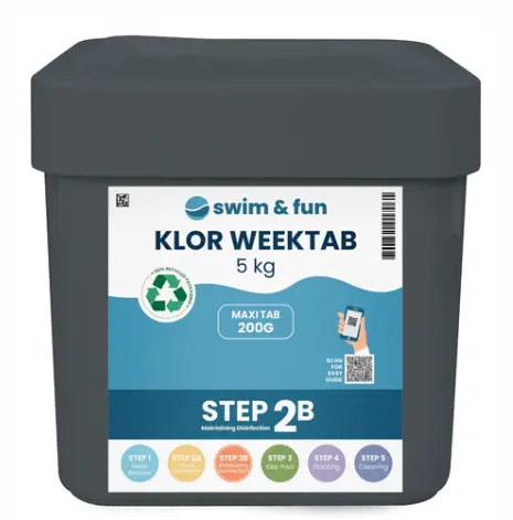 Klor WeekTab 200 g, 5 kg
