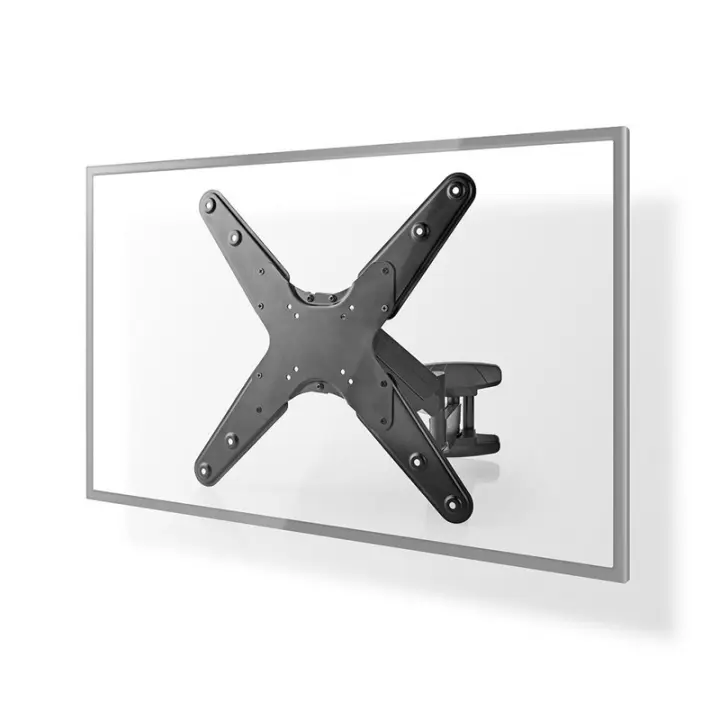Nedis Vertikal TV Veggfeste | 23 - 55 " | Maximum skjerm vekt: 30 kg | Vertikal bevegelse: 0-282 mm | Minimum vegg avstand: 61 mm | Maksimum vegg avstand: 565 mm | Tiltbar | Roterbar | 3 Pivotpunkt(er) | ABS / Stål