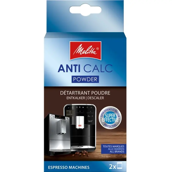 Melitta Avkalkingspulver 2x40 g (merk 8 stk DFP)