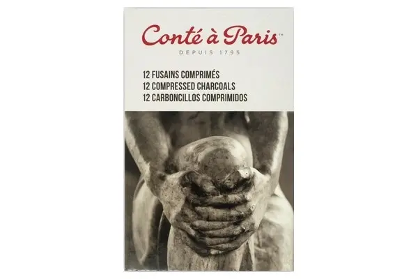 Conté à Paris Komprimert kull, 12stk