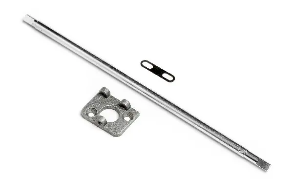 Sentraldrivaksel/motorfestesett i aluminium