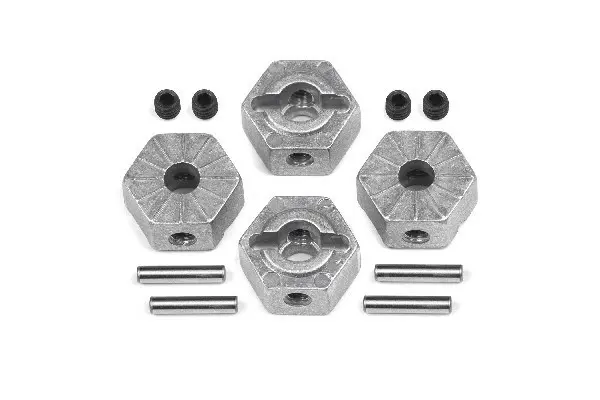 Låsing av sekskantet hjulnav 12 mm (4 stk.)