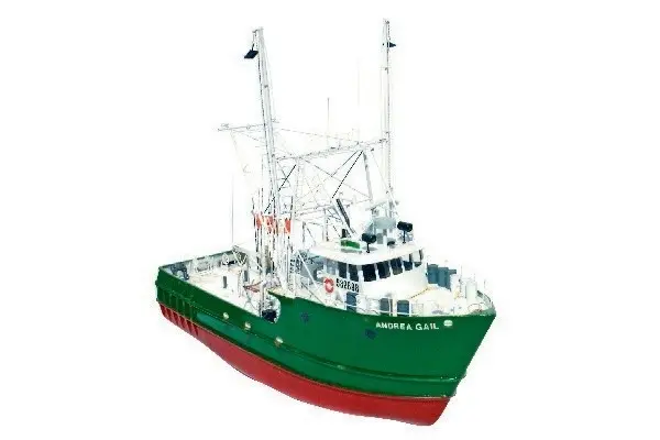 1:60 Andrea Gail - Skrog i tre
