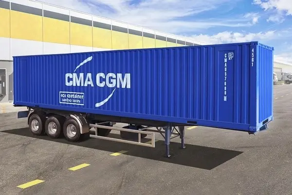 Italeri 1:24 40' containertrailer