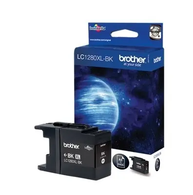 Brother LC1280XLBK blekkpatroner 1 stk Original svart