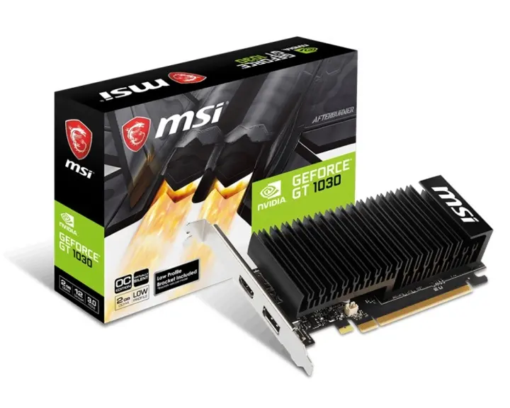 MSI V809-2825R grafikkort NVIDIA GeForce GT 1030 2 GB GDDR4