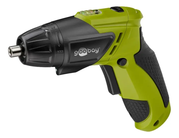 Goobay Profesjonell batteridrevet håndbormaskin, 3,6 V med LED-lys